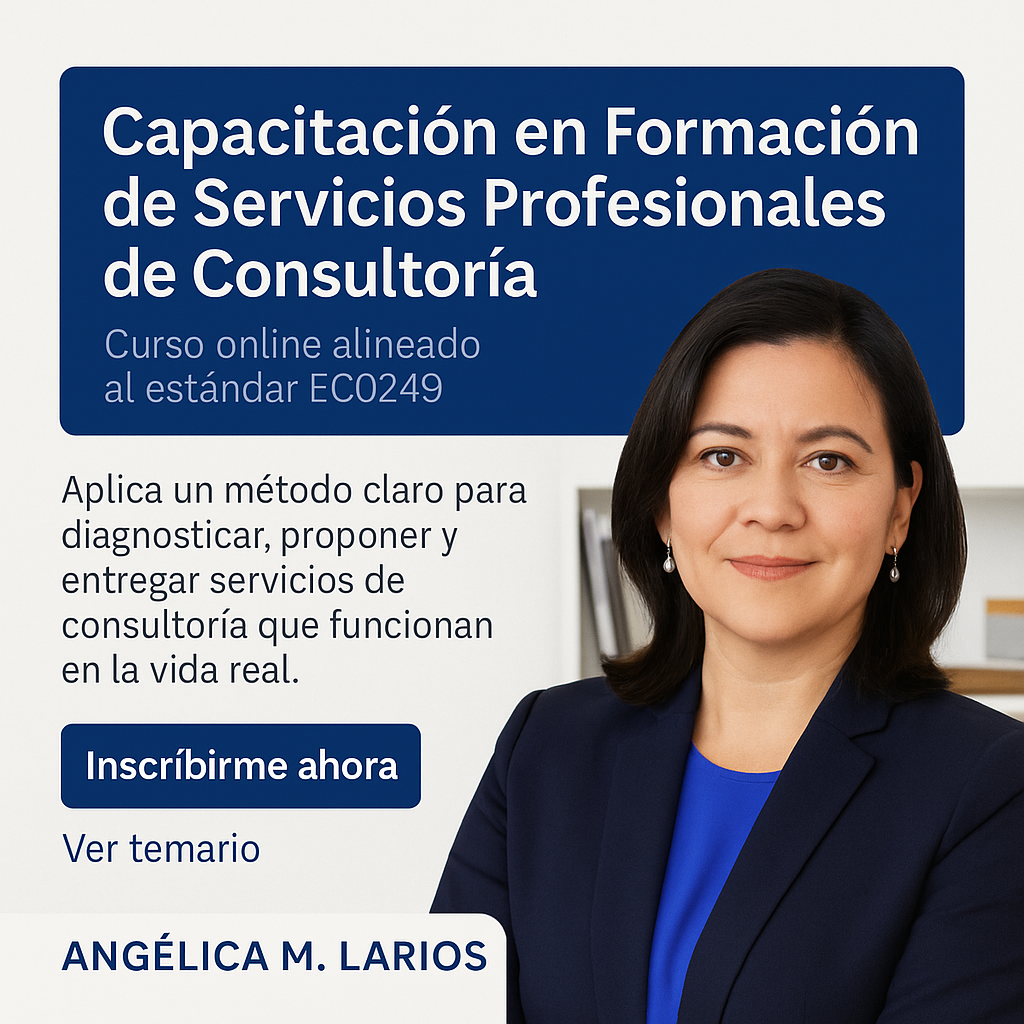 Curso de Consultoría alineado al EC0249
