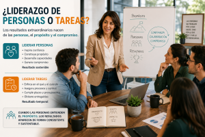 ¿Los líderes deben enfocarse en las tareas o en las personas? Descubre por qué los equipos de alto desempeño nacen de la confianza, el propósito y el compromiso.